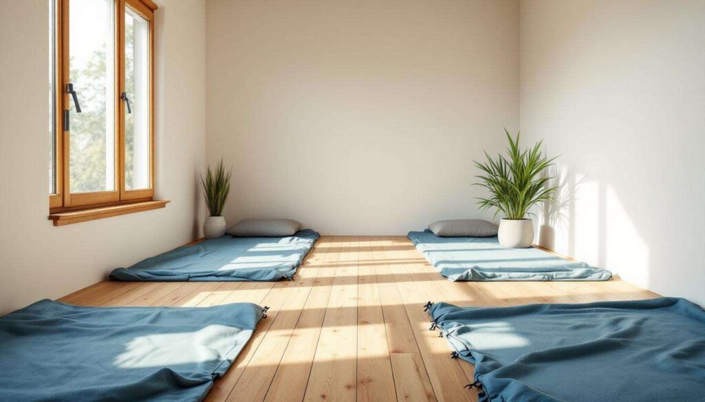 Ohne Bett und Möbel: Wir schlafen auf Campingmatten – und leben viel gesünder