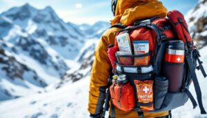 Was Skifahrer im freien Gelände im Rucksack haben sollten